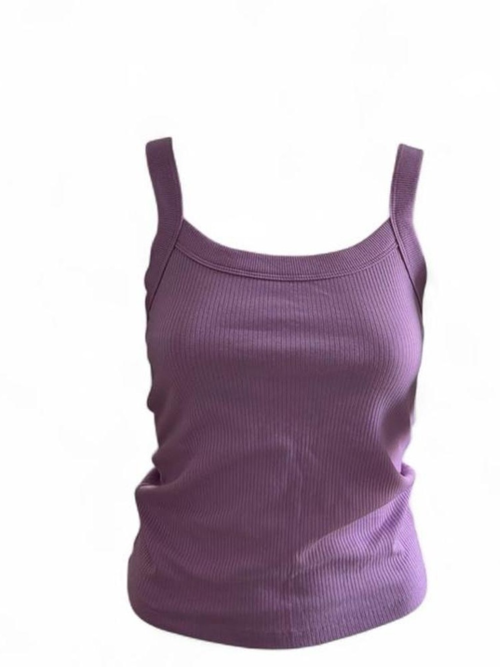 American Eagle Outfitters Lilac Ribbed Tank Top